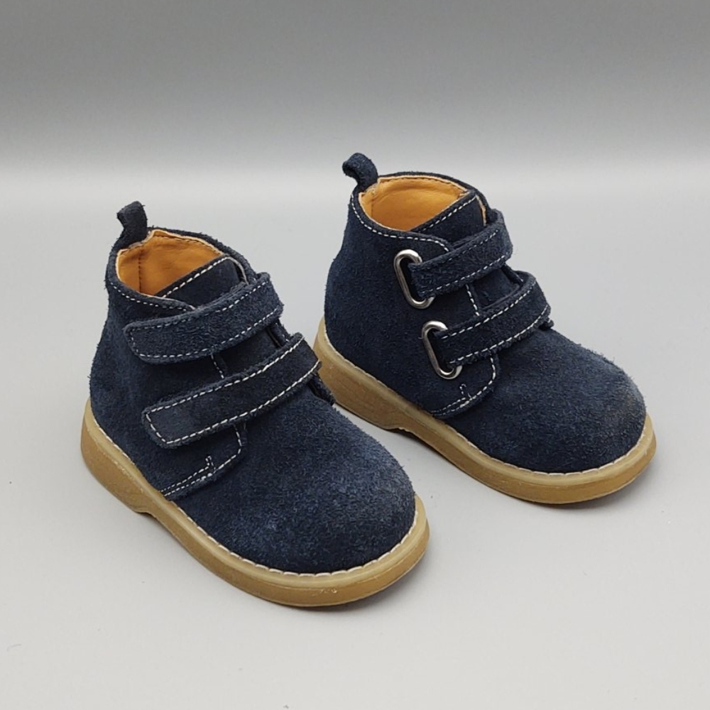 Blue Suede Boots Tender Toes 6